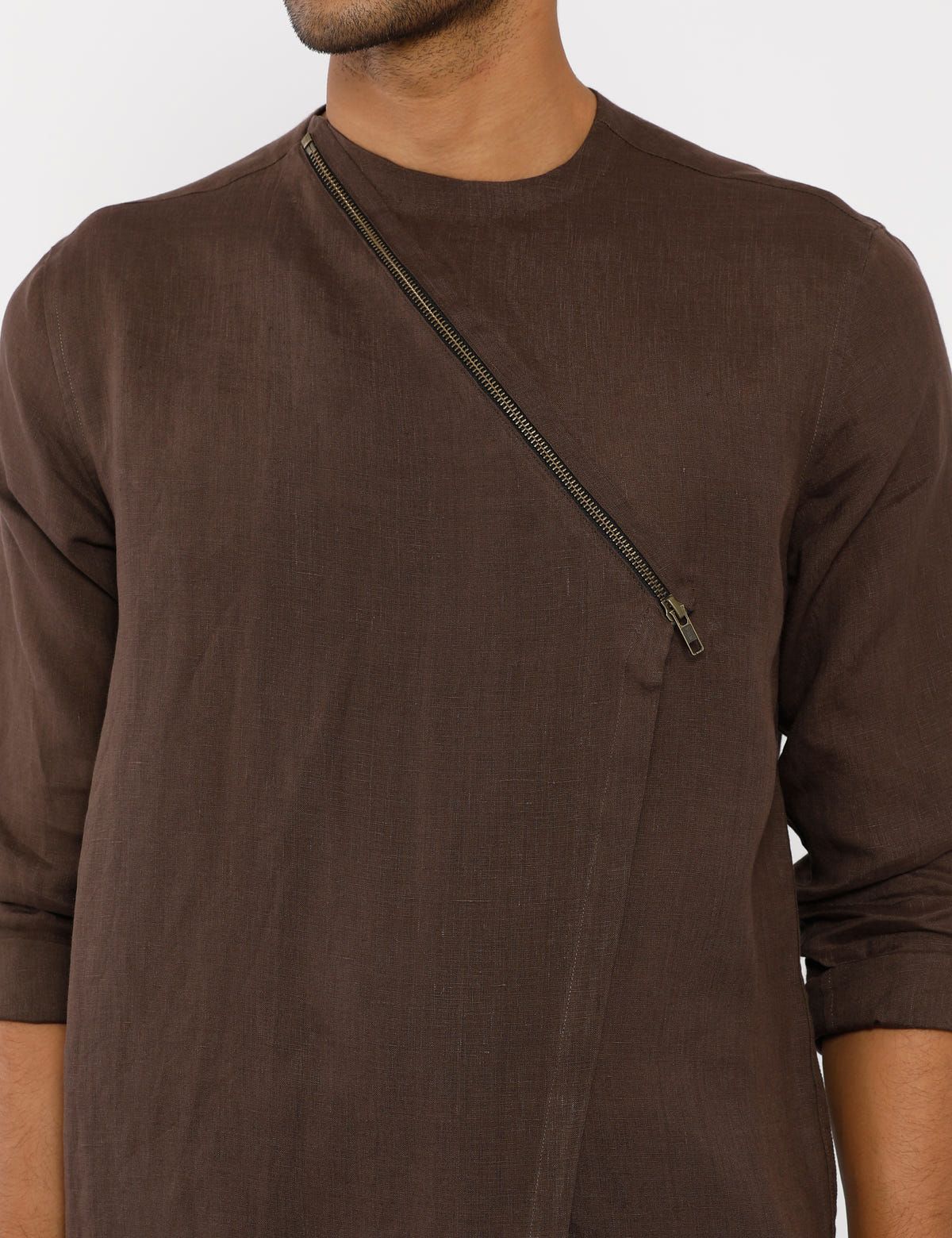 TIBIS KURTA - BROWN - image 5