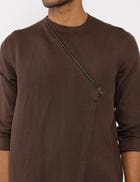 TIBIS KURTA - BROWN view 5