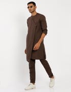 TIBIS KURTA - BROWN view 6