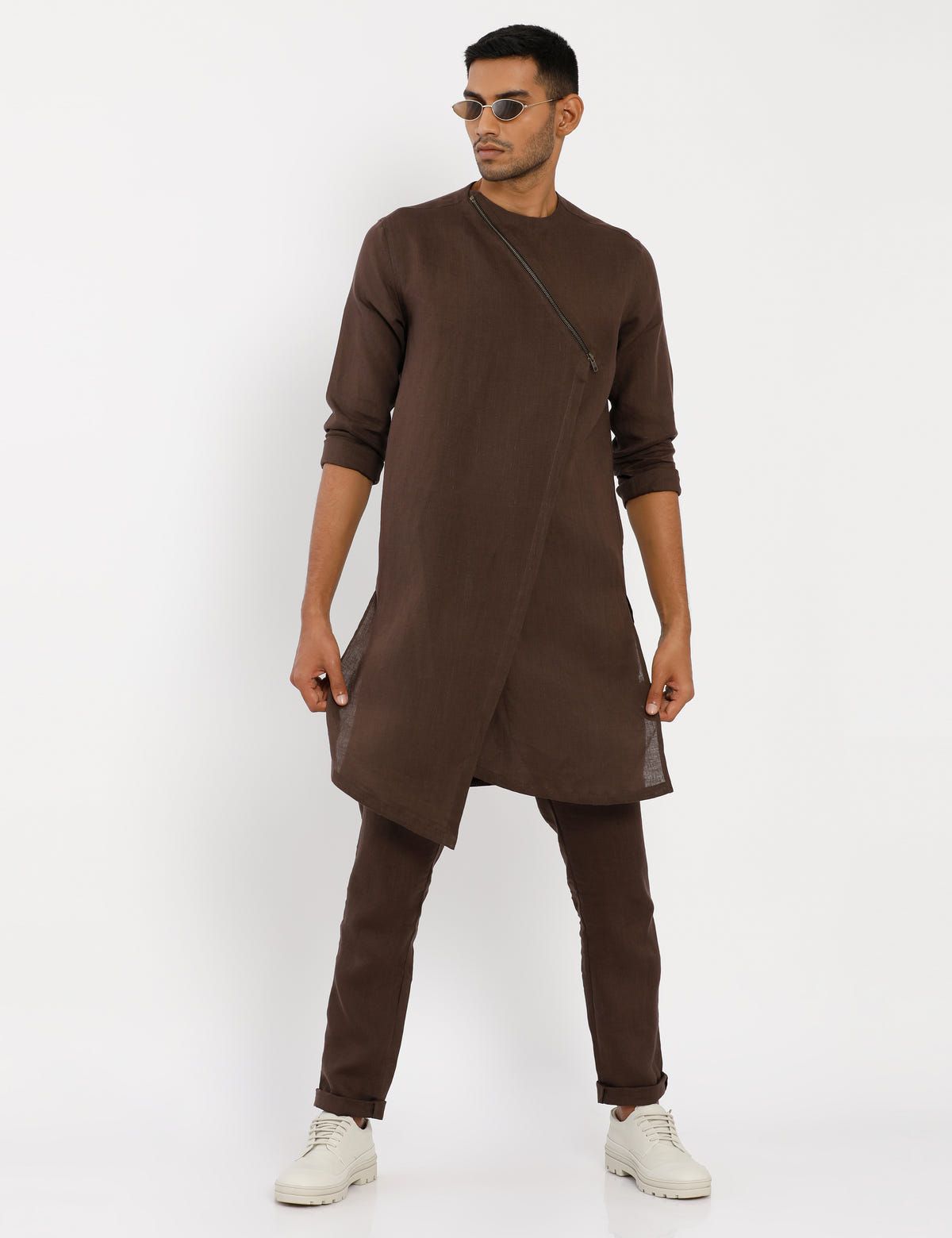 TIBIS KURTA - BROWN - image 7