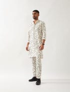 AIDEN PATHWAY KURTA SET - IVORY view 2