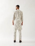 AIDEN PATHWAY KURTA SET - IVORY view 3
