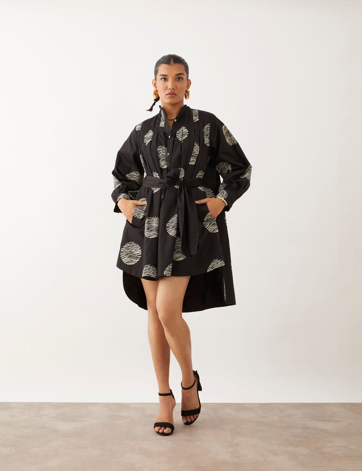 BETTY DRESS - BLACK - image 1