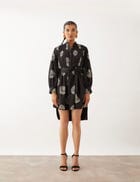 BETTY DRESS - BLACK view 2