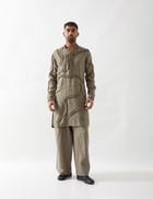 FELIX KURTA SET - OLIVE view 1