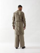 FELIX KURTA SET - OLIVE view 4