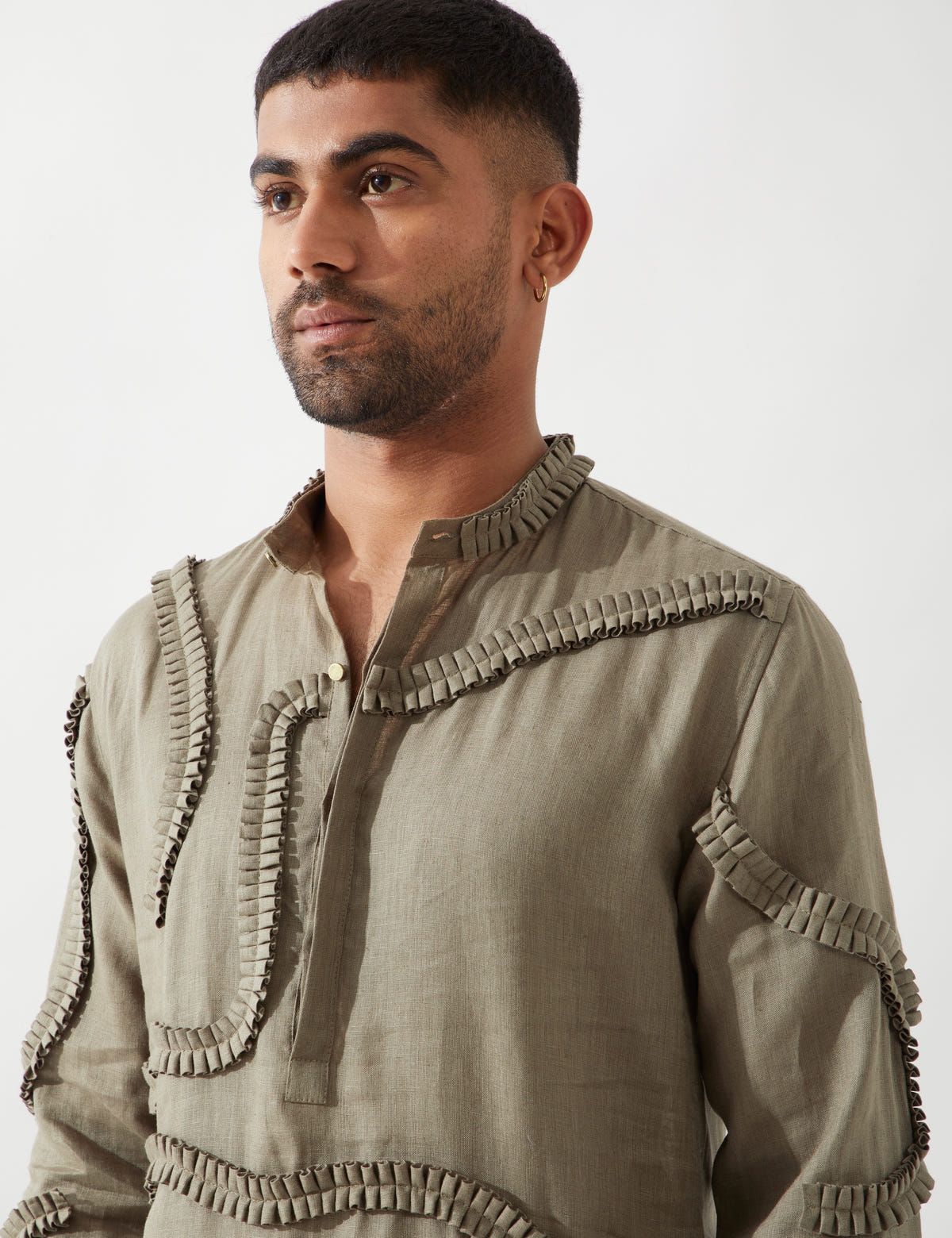 FELIX KURTA SET - OLIVE - image 7