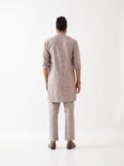 LUKA DOMINOS KURTA SET - PURPLE view 4