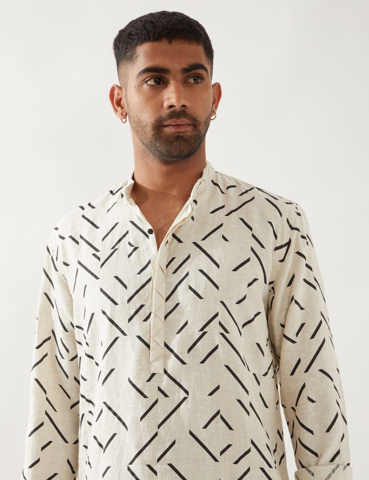 AIDEN PATHWAY KURTA  - IVORY - image 2