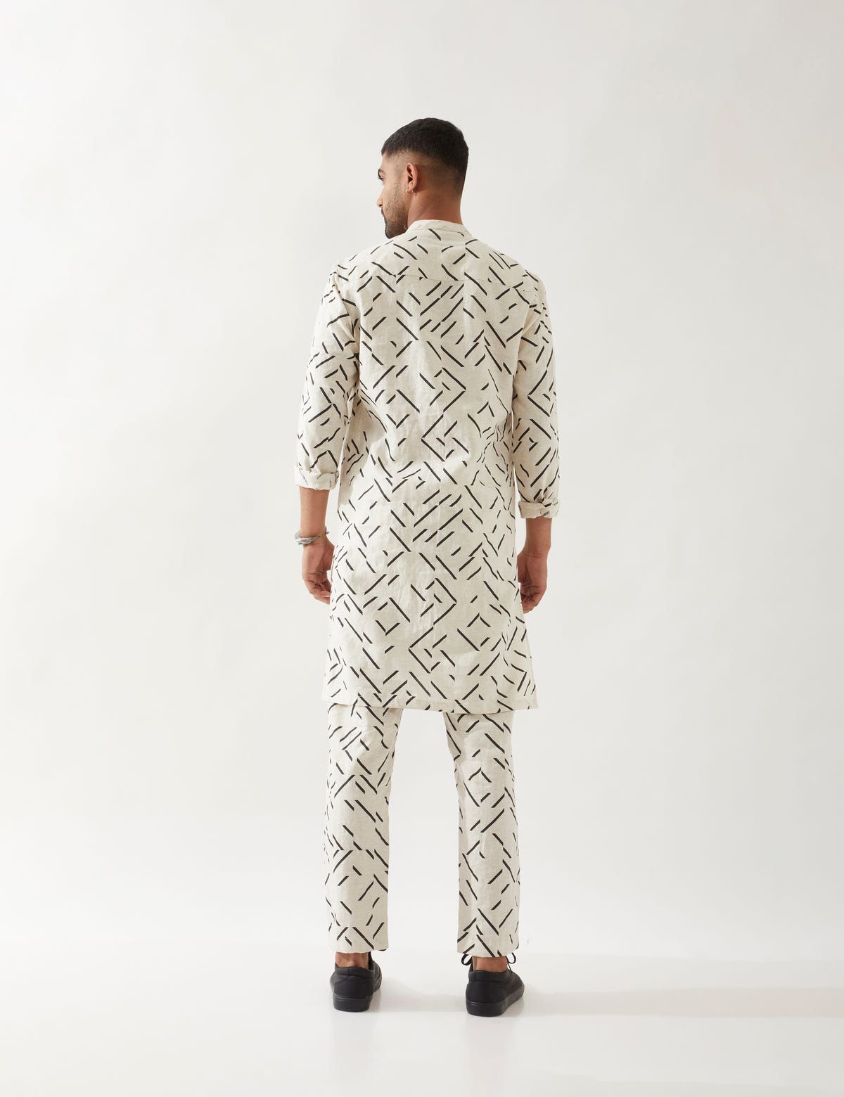 AIDEN PATHWAY KURTA  - IVORY - image 4