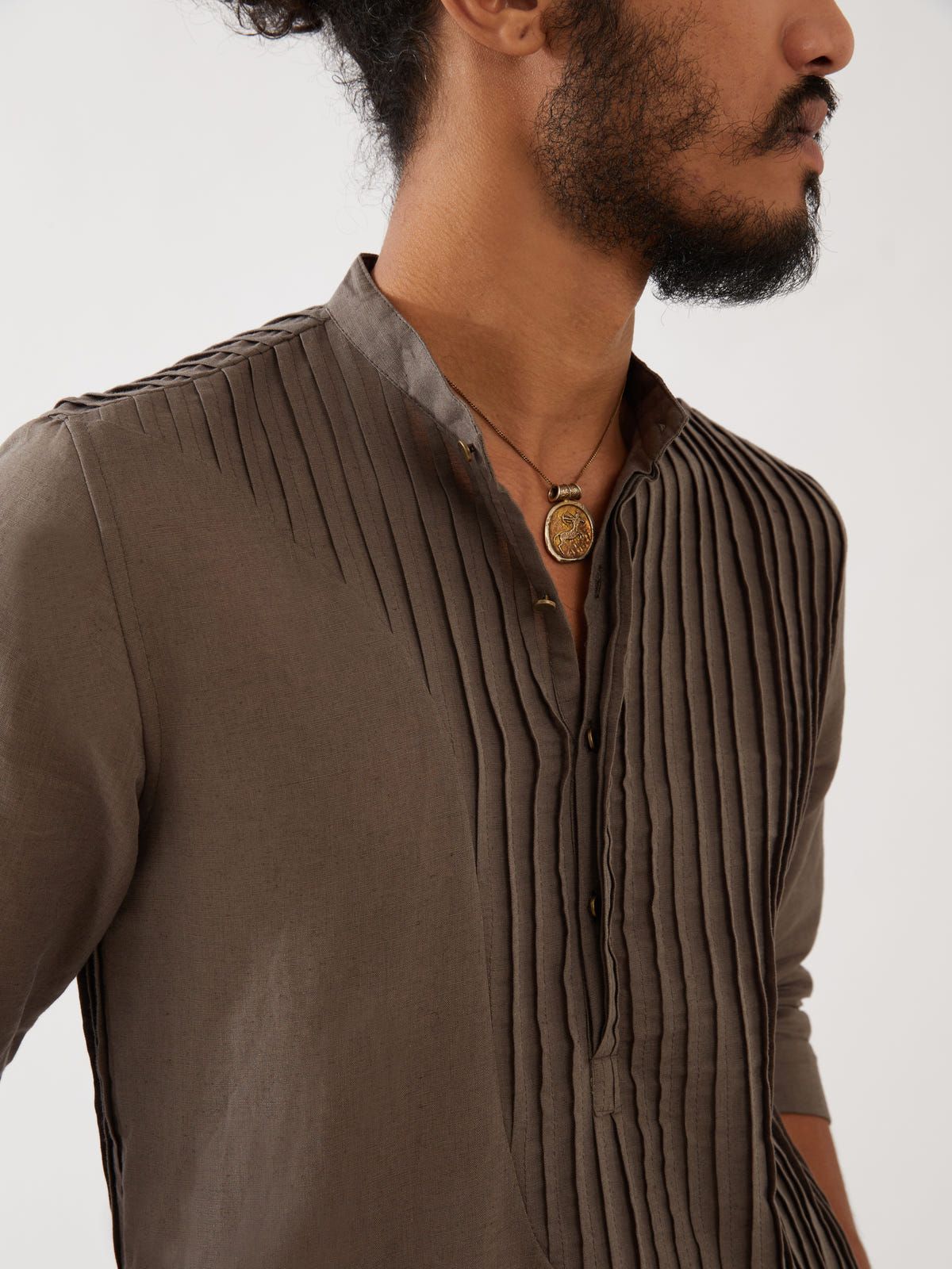 COOPER KURTA - GREY - image 4