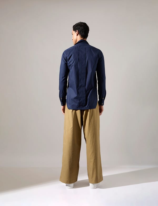 SON OF A NOBLE - SNOB — Reva Shirt  - Navy