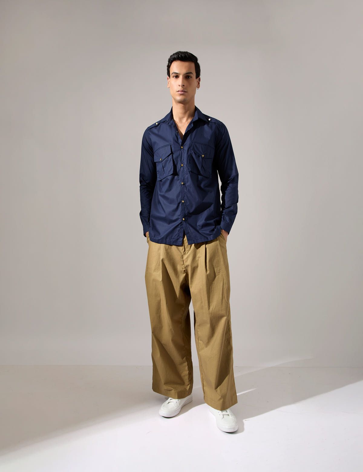 Reva Shirt  - Navy - image 4