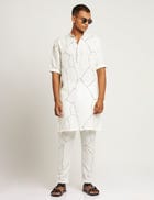 AAVIS SET MARBLE - WHITE view 1