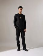 Leo Kurta Set - Black view 1
