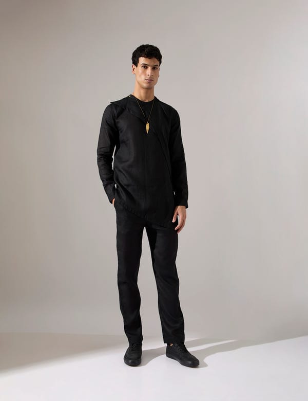 SON OF A NOBLE - SNOB — Leo Kurta Set - Black