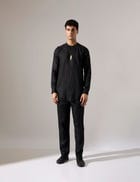 Leo Kurta Set - Black view 2