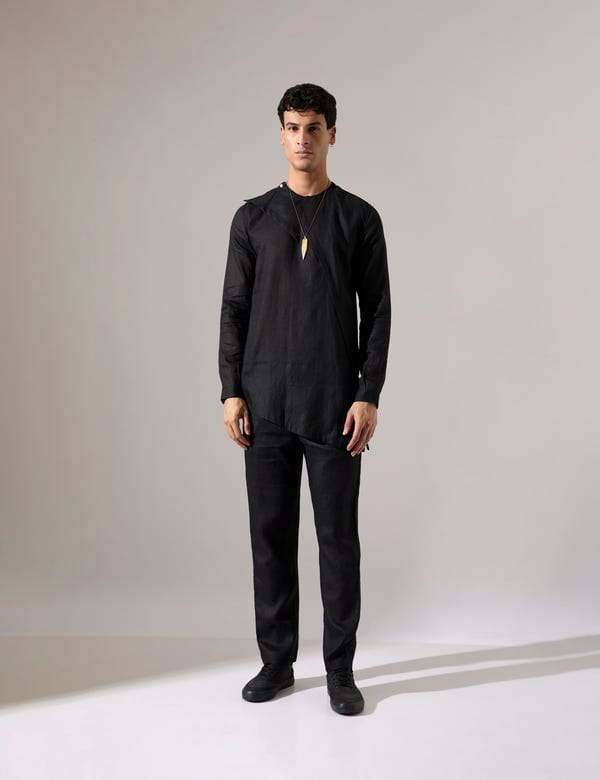 SON OF A NOBLE - SNOB — Leo Kurta Set - Black