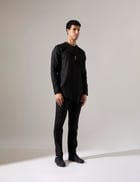 Leo Kurta Set - Black view 3
