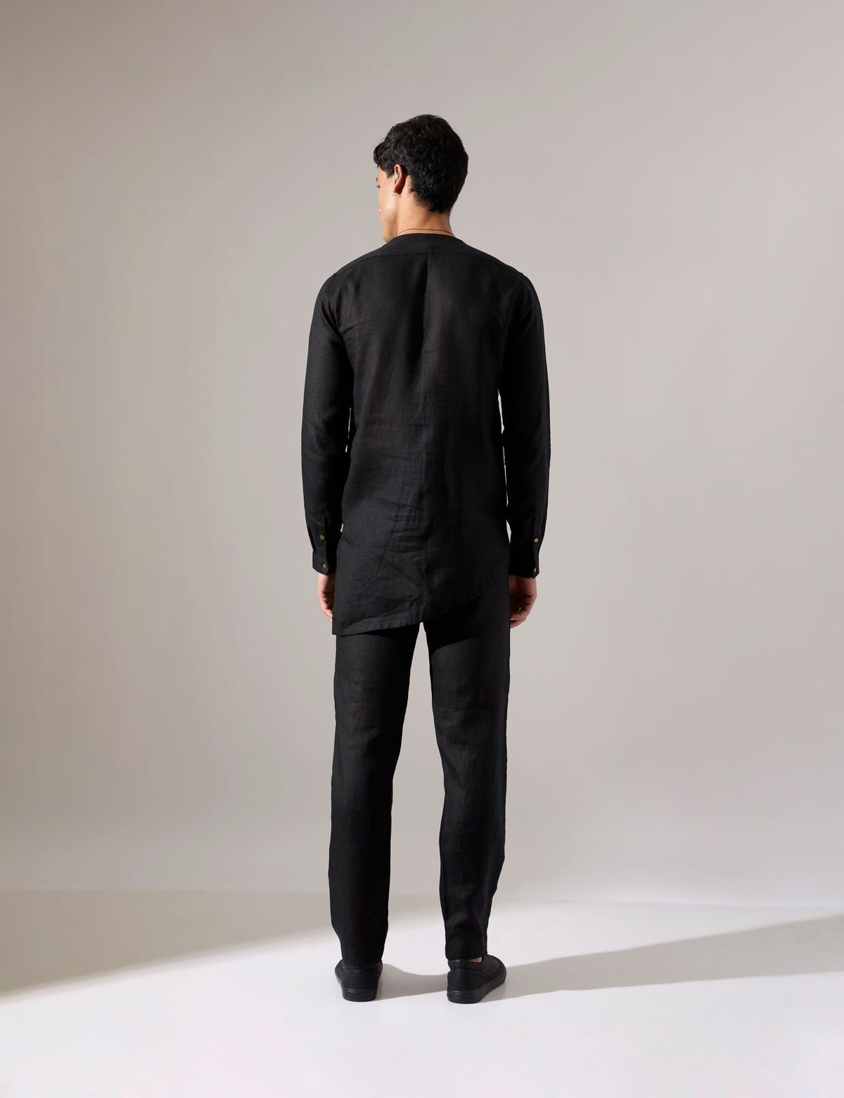 Leo Kurta Set - Black - image 4