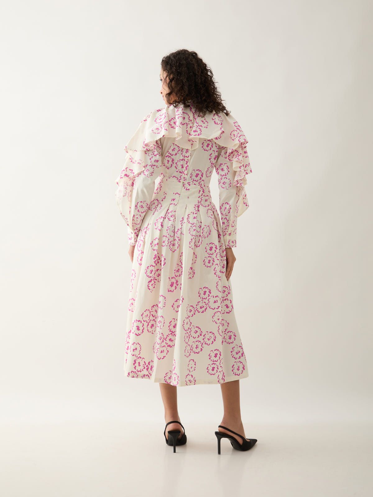 RONITA DRESS - OFF WHITE - image 3