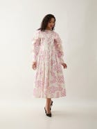 RONITA DRESS - OFF WHITE view 5