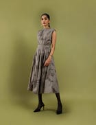 GOLD DRESS - ASH GREY view 4