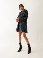 ROONIE DRESS - BLACK view 2