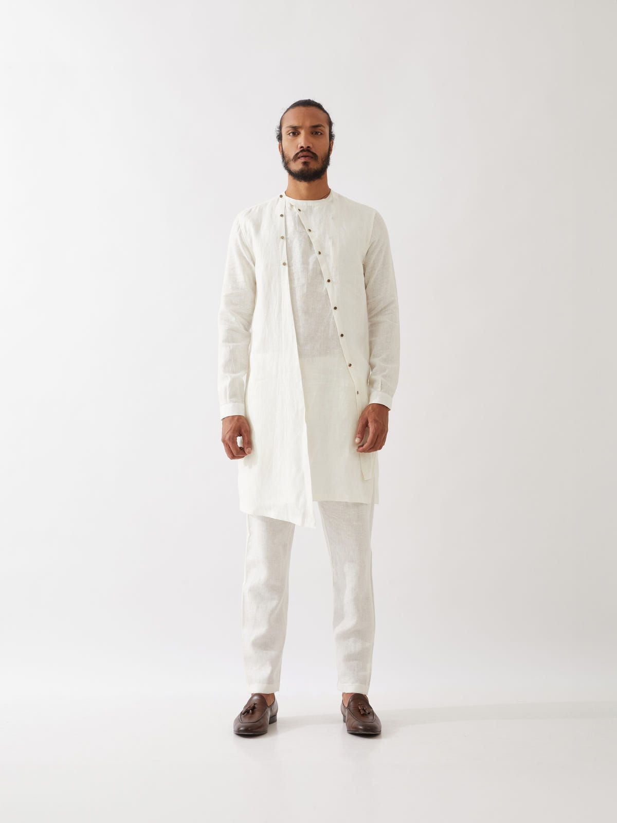 JAXON KURTA  - WHITE - image 1