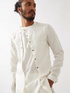 JAXON KURTA  - WHITE view 3