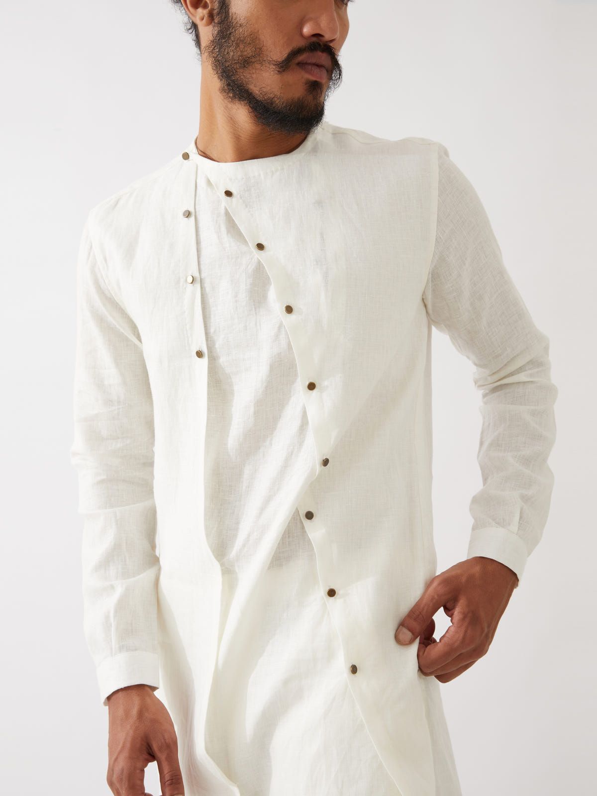JAXON KURTA  - WHITE - image 4