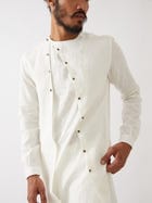 JAXON KURTA  - WHITE view 4