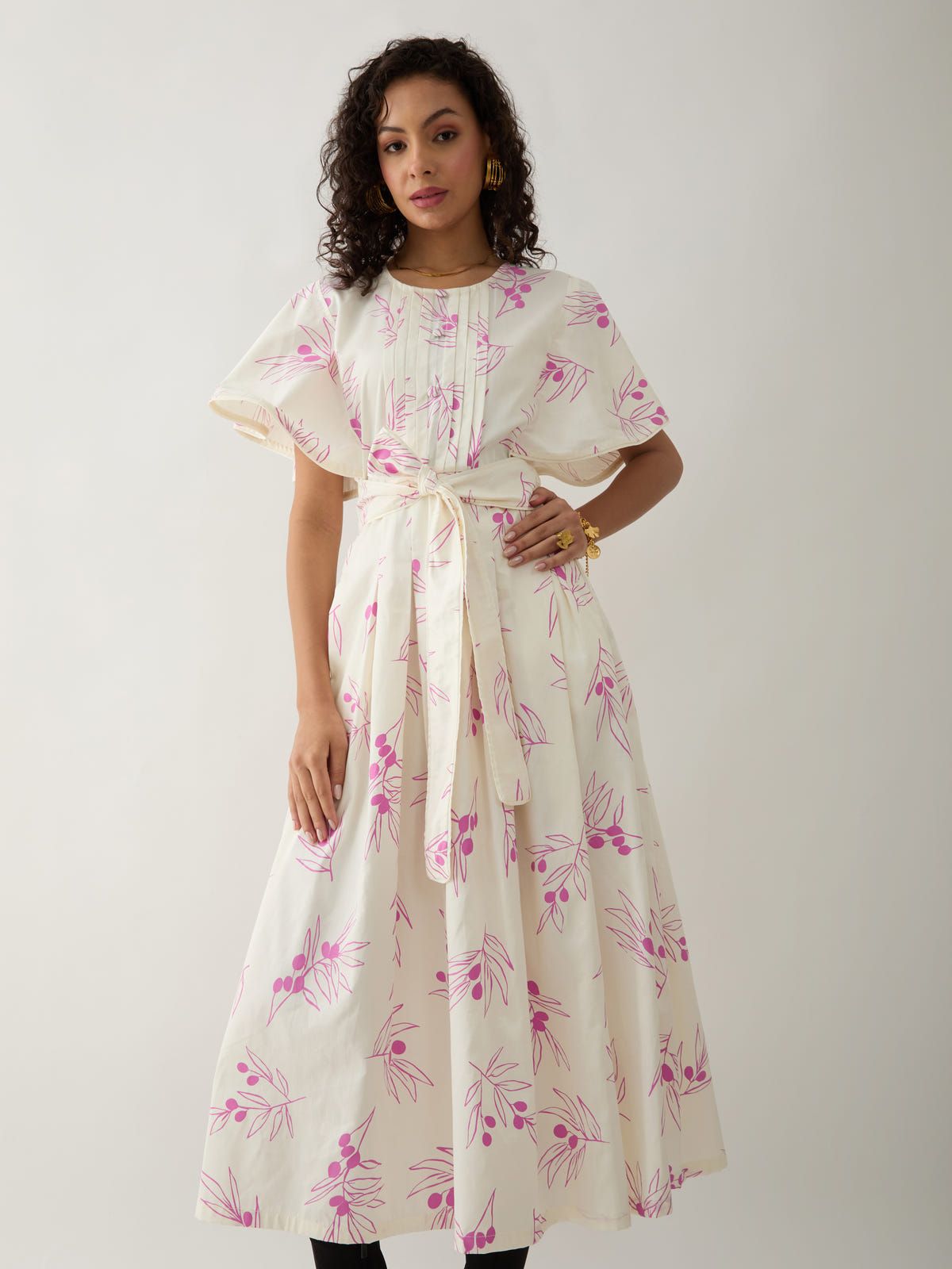 NERUL DRESS - OFF WHITE - image 4