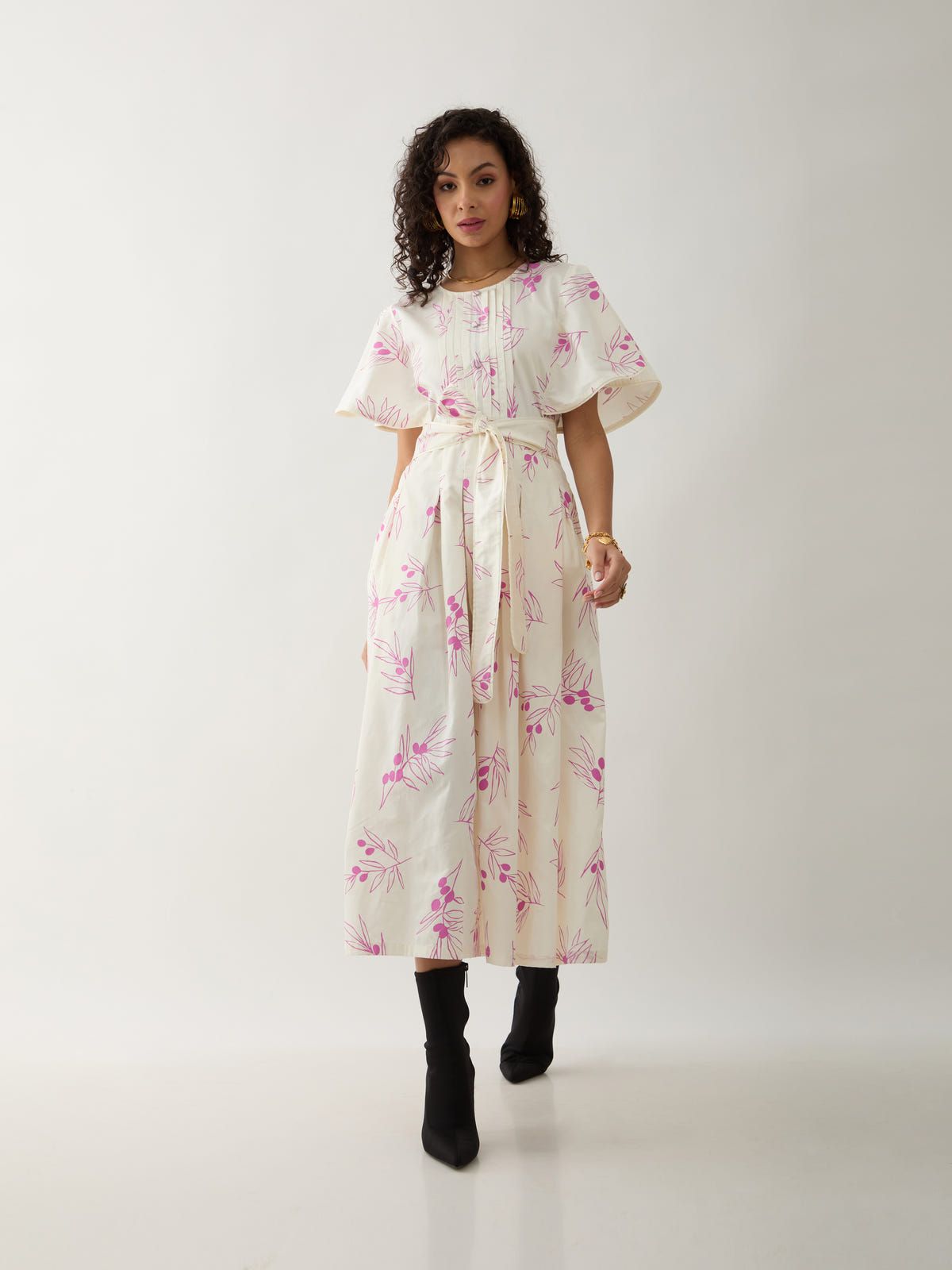 NERUL DRESS - OFF WHITE - image 5