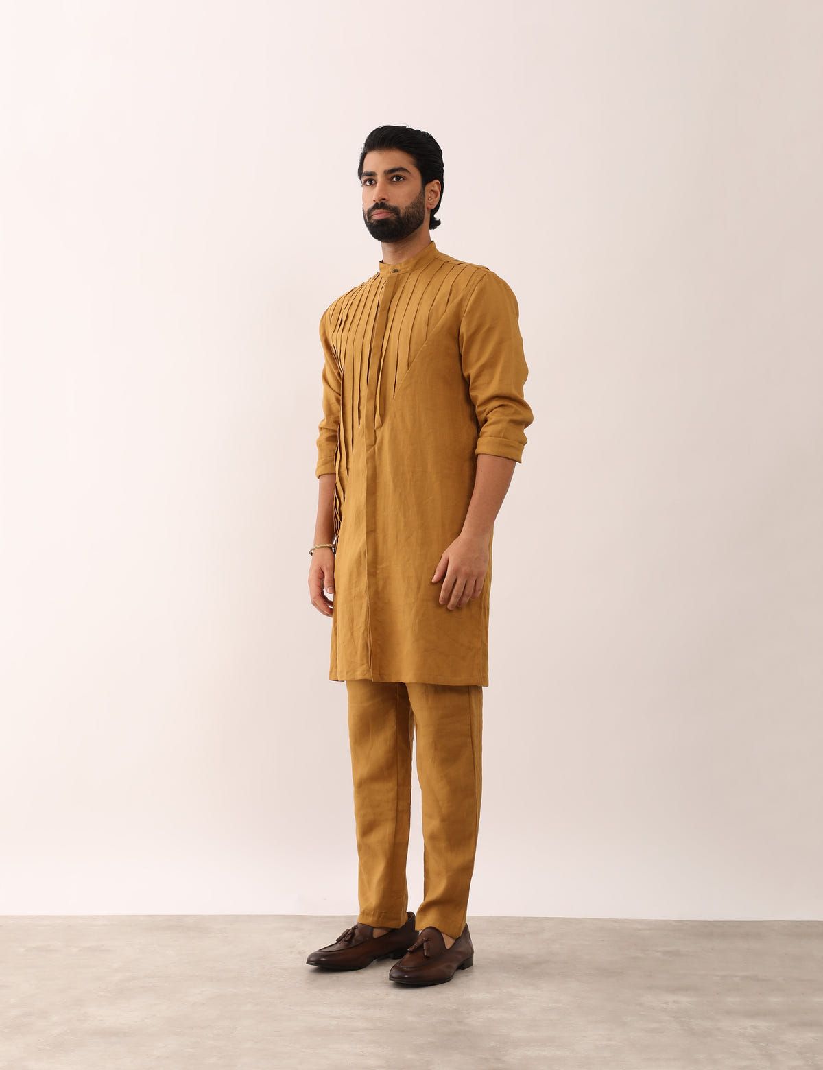 AARAV KURTA - MUSTARD - image 3