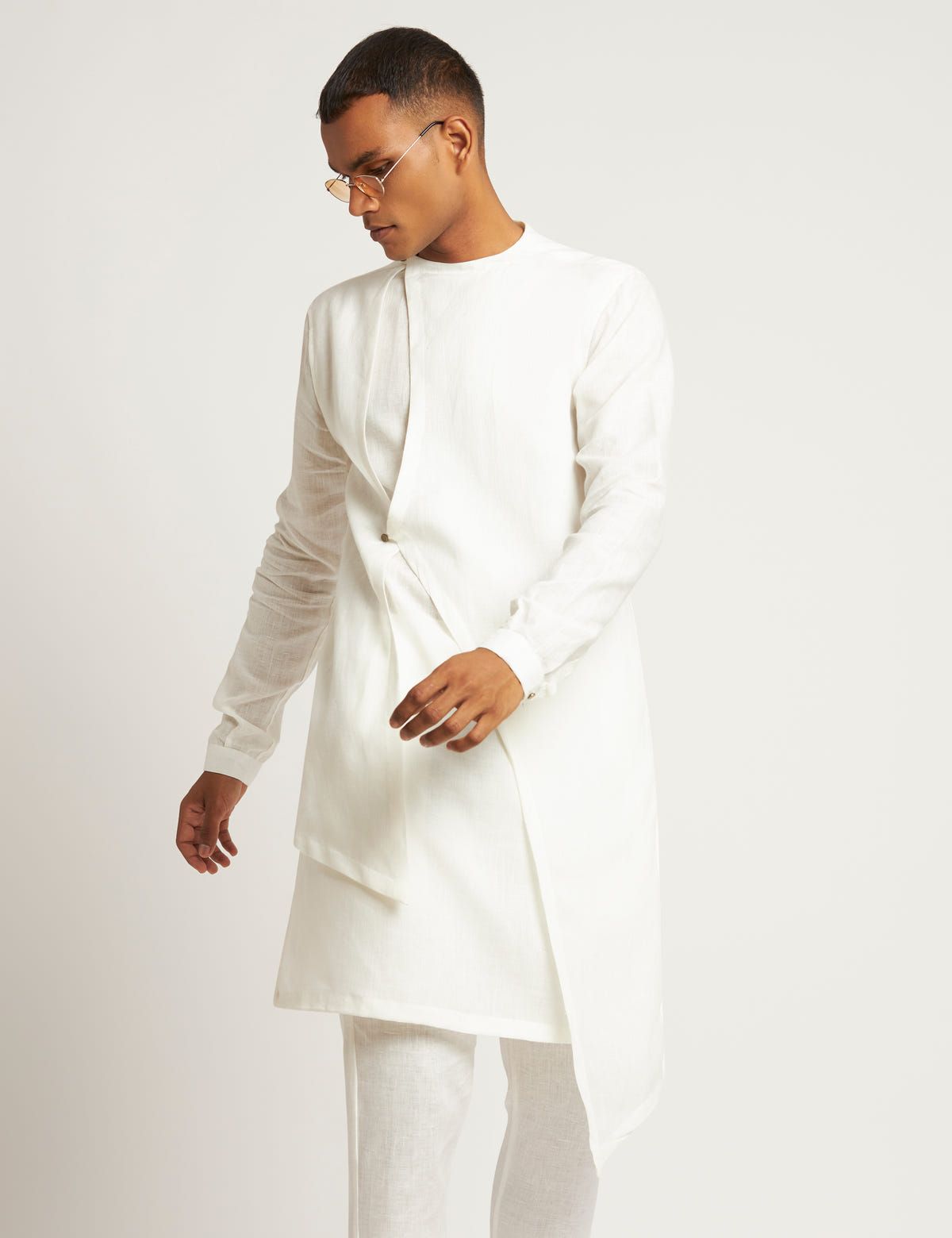 RANKA KURTA - WHITE - image 5