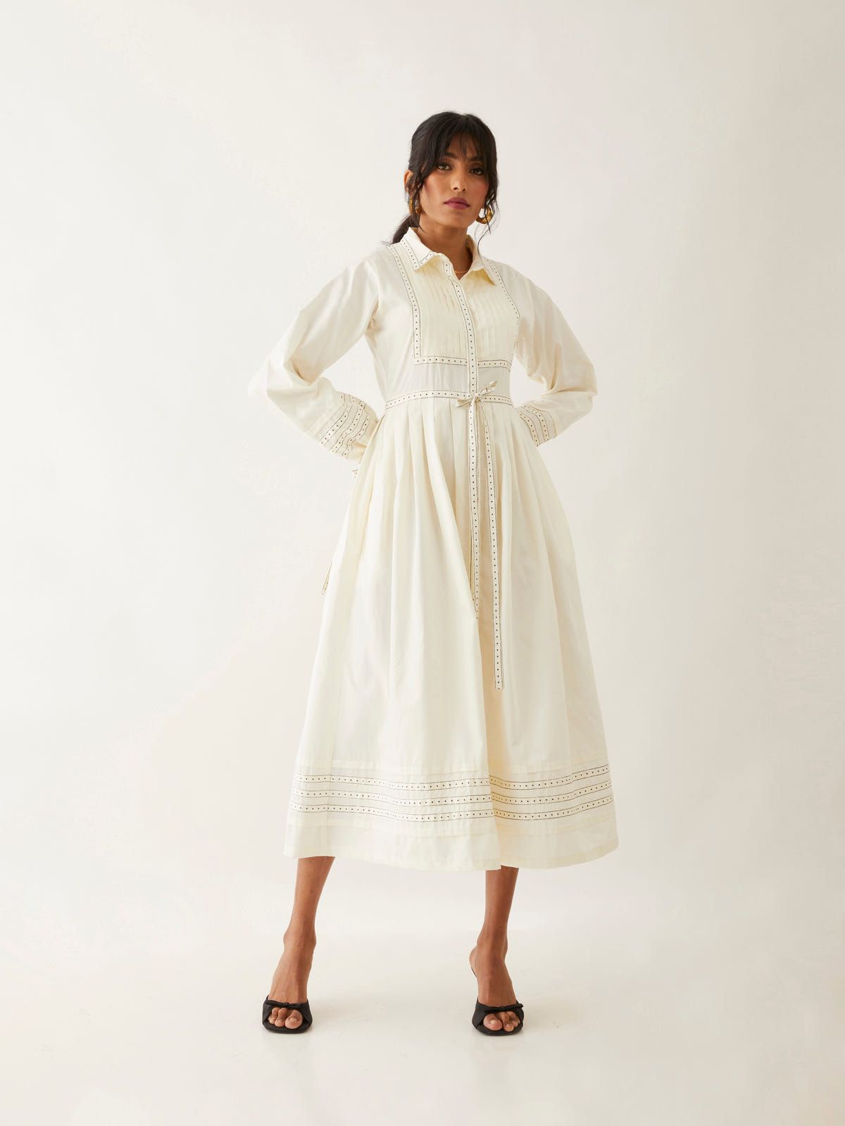 MASA DRESS - OFF WHITE - image 1