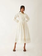 MASA DRESS - OFF WHITE view 1