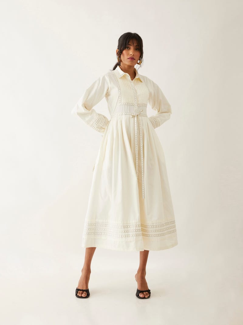 MASA DRESS - OFF WHITE