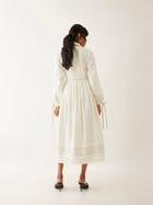 MASA DRESS - OFF WHITE view 4