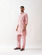 THEO KURTA SET - PINK view 3