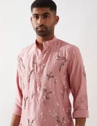 THEO KURTA SET - PINK view 8