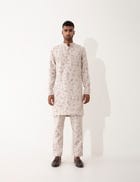 TORY VOID KURTA SET- IVORY view 1