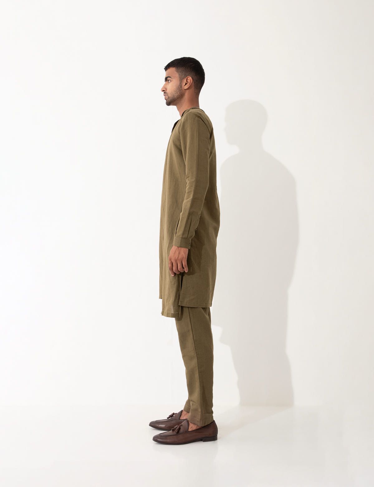 DION KURTA SET - BROWN - image 4