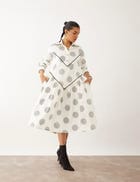NESSA DRESS - OFF WHITE view 1