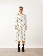 NESSA DRESS - OFF WHITE view 2