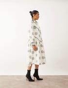 NESSA DRESS - OFF WHITE view 3