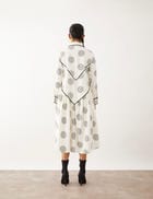 NESSA DRESS - OFF WHITE view 4