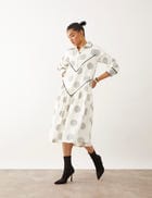 NESSA DRESS - OFF WHITE view 5