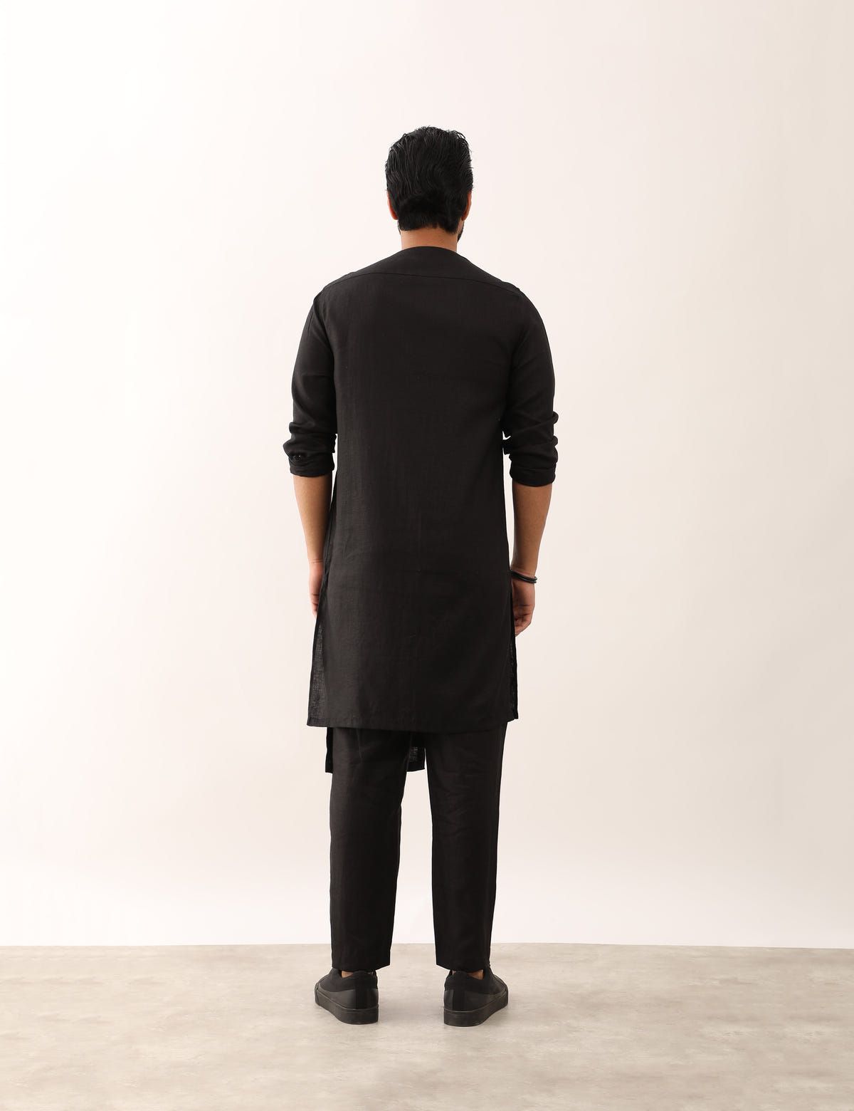 AYUSH KURTA  - BLACK - image 4
